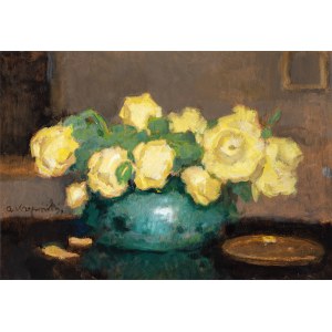 Alfons Karpiński (1875-1961), Żółte róże