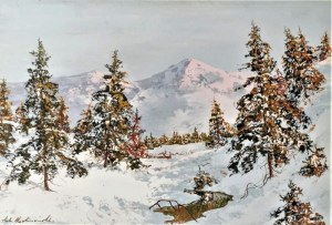 Andrzej MALINOWSKI (1882-1932), Zima w górach
