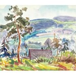 Władysław SERAFIN (1905-1988), Pejzaż górski, 1959