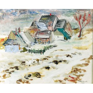 Edward MATUSZCZAK (1906-1965), Zima w górach - Roztopy, 1935