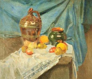Antoni SERBEŃSKI ? (1886-1957), Martwa natura z owocami, ok. 1930