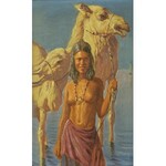 Konstanty SZEWCZENKO (1910-1991), Dziewczyna arabska z wielbłądem