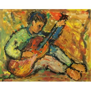 Nathan GUTMAN (1898-1987), Chłopiec z gitarą