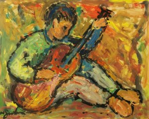 Nathan GUTMAN (1898-1987), Chłopiec z gitarą