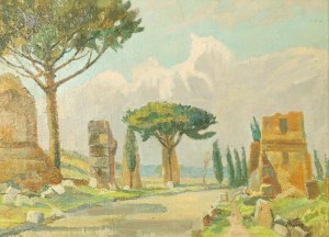 Franciszek WÓJCIK (1903-1984), Via Appia Antica, ok. 1965