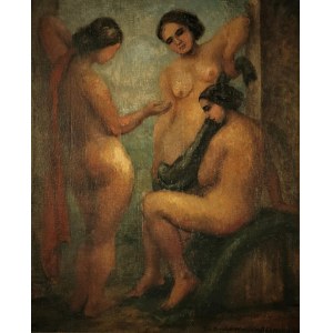 Herman [Zvi] EHRMAN (1903-1993), Bathing, ca. 1935