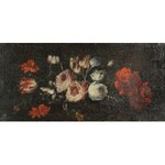 MALARZ NIEOKREŚLONY NEAPOLITAŃSKI?, (XVIII w.), Kwiaty - para obrazów