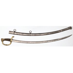 SZABLA OFICERA ARTYLERII KONNEJ M1829, Francja Klingenthal