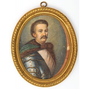 MINIATURA, KRÓL JAN III SOBIESKI, Polska, XIX / XX w.