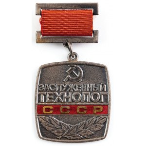 Medal, Zasłużony Technolog ZSRR