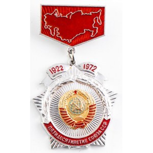 Odznaka, 50 Lat ZSRR, 1967