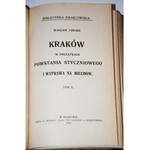 [CRACOVIANA] BIBLIOTEKA KRAKOWSKA T. 50-53 [w 1 wol.], m.in. W.Tokarz