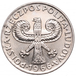 Peoples Reublic of Poland, 10 zloty 1966 Small column