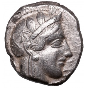 Grecja, Attyka, Ateny, Tetradrachma c. 440-404 pne - Sówka