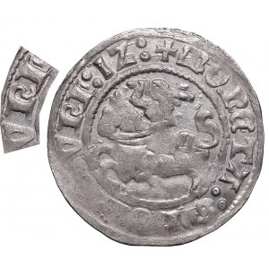 Sigismund I the Old, Halfgroat 1512, Vilnius - SIGISMVN^I