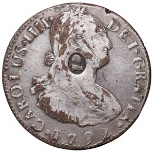 Wielka Brytania/Boliwia, Jerzy III, Fałszerstwo z epoki 1 dolar/8 reali 1792