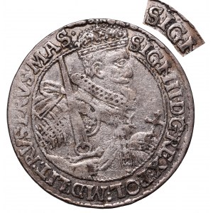 Sigismund III, 18 groschen 1621, Bromberg - SIGI