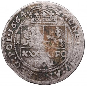 John II Casimir, 30 groschen 1664, Cracow