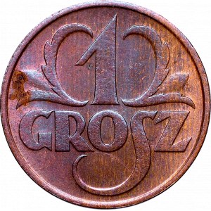 II Republic of Poland, 1 groschen 1933