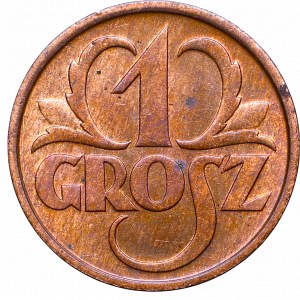 II Republic of Poland, 1 groschen 1934