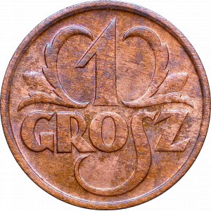 II Republic of Poland, 1 groschen 1934