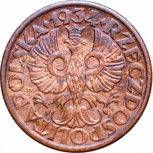 II Republic of Poland, 1 groschen 1934