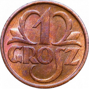 II Republic of Poland, 1 groschen 1934