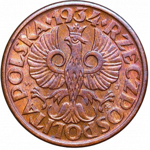 II Republic of Poland, 1 groschen 1934