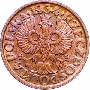 II Republic of Poland, 1 groschen 1934