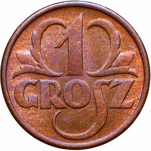 II Republic of Poland, 1 groschen 1934