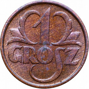 II Republic of Poland, 1 groschen 1934