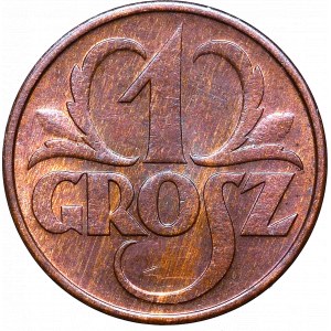 II Republic of Poland, 1 groschen 1933