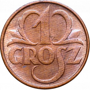 II Republic of Poland, 1 groschen 1933