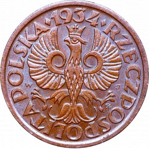 II Republic of Poland, 1 groschen 1934