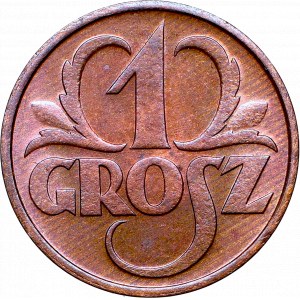 II Republic of Poland, 1 groschen 1933