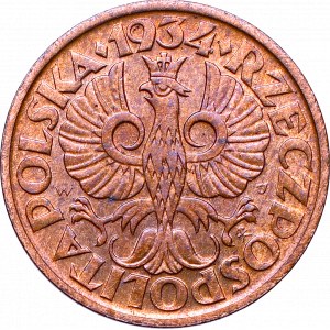 II Republic of Poland, 1 groschen 1934