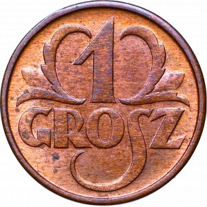 II Republic of Poland, 1 groschen 1934