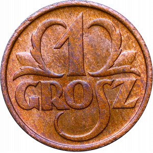 II Republic of Poland, 1 groschen 1934