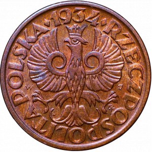 II Republic of Poland, 1 groschen 1934