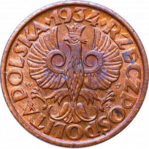 II Republic of Poland, 1 groschen 1934