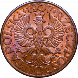 II Republic of Poland, 5 groschen 1937