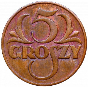 II Republic of Poland, 5 groschen 1935