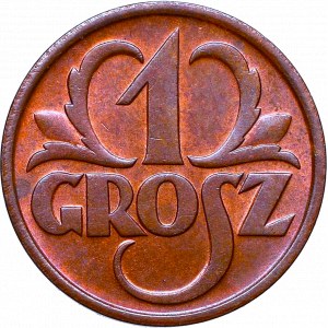 II Republic of Poland, 1 groschen 1936