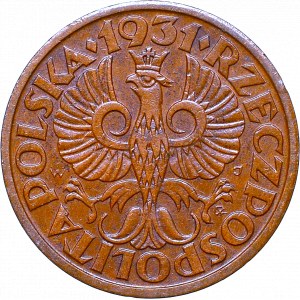 II Republic of Poland, 1 groschen 1931