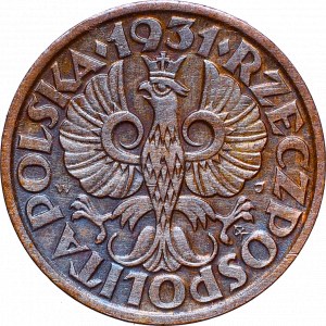 II Republic of Poland, 1 groschen 1931