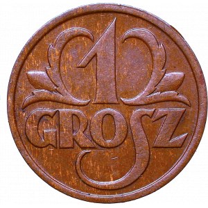 II Republic of Poland, 1 groschen 1930
