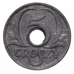 Generalne Gubernatorstwo, 5 groszy 1939