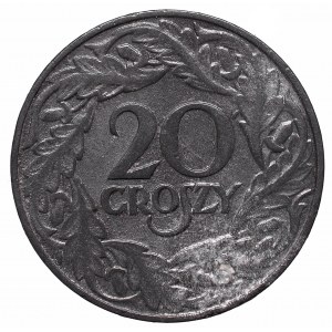 GG, 20 groschen 1923