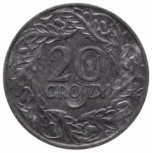 Generalne Gubernatorstwo, 20 groszy 1923