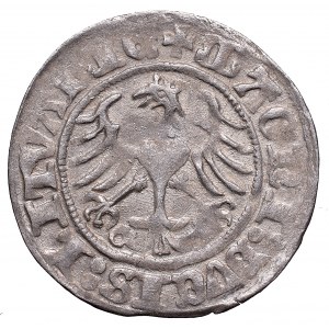 Sigismund I the Old, Halfgroat 1510, Vilnius - overstrike SIGIMVNC/DI